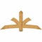 Ekena Millwork Davenport Rough Sawn Timber Gable Bracket, Western Red Cedar, 72"W x 33"H x 6"D x 6"F, 11/12 Pitch GBW072X33X0606DAV00RWR - alternate 1